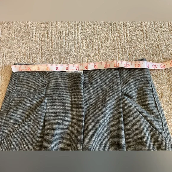 💕🩶 Aritzia Wilfred Chambery Wool Cashmere Crop Pants Gray 6 Minimalist Classic - Picture 8 of 11